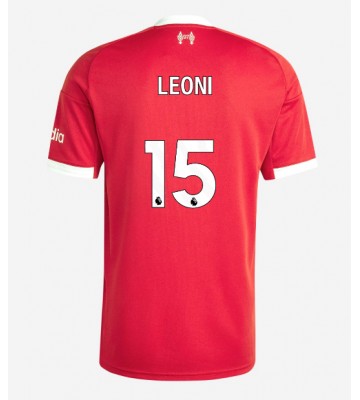 Liverpool Giovanni Leoni #15 Replika Hemmatröja 2025-26 Kortärmad